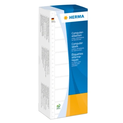 Afbeelding van Herma Computeretiketten 8200 eindloos 78,74x23,0 mm 1 banen wit papier