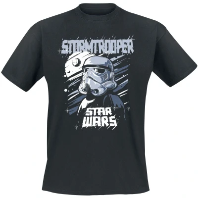 Afbeelding van Star Wars Stromtrooper T shirt zwart XXL Heren