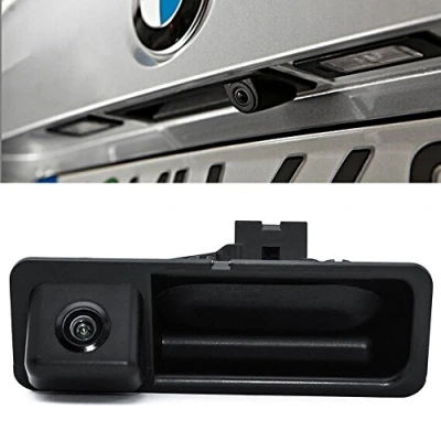 Afbeelding van Navinio Waterdicht nachtzicht auto kofferbak greep achteruitrijcamera vervanging voor BMW X5 X1 X6 E39 E46 E53 E82 E84 E88 E90 E91 E92 E93 E60 E70 E71