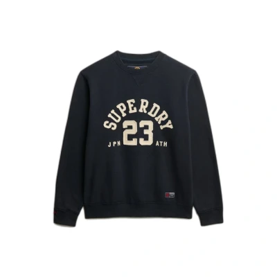 Afbeelding van Superdry Vintage Athletic CREW Sweater, Heren, Maat: Medium, Eclipse navy