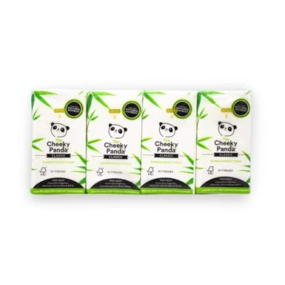 Afbeelding van The Cheeky Panda Zakdoeken Bamboe (12x8)