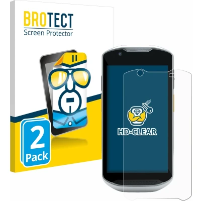 Afbeelding van BROTECT Screenprotector voor Zebra TC57/ 57x/ 56/ 52 Folie Beschermfolie transparant (2 Stuks)