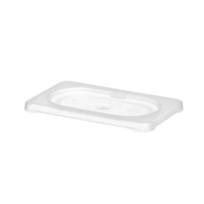 Afbeelding van HENDI Gastronorm deksel, temperatuurbestendig van 40 tot 80C, geschikt voor alle polypropyleen GN containers, inclusief HACCP voorraadbakken, polypropyleen, 1/9, 176x108mm, transparant
