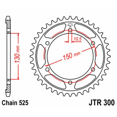 Afbeelding van Rek JT JTR300,42