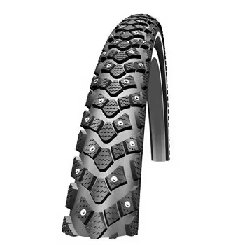 Afbeelding van Schwalbe Buitenband 24 1.75 (47 507) Marathon Winter Plus Perf.zw refelectie