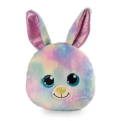 Afbeelding van NICI 48583 Cushion Glubschis Rainbow Candy 32 x cm Colourful Figure Fluffy Cuddly Toy for Boys, Girls, Babies and Lovers Ideal Home, Nursery or On the Go