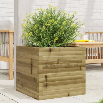 Afbeelding van Plantenbak 50x50x45,5 cm geïmpregneerd grenenhout