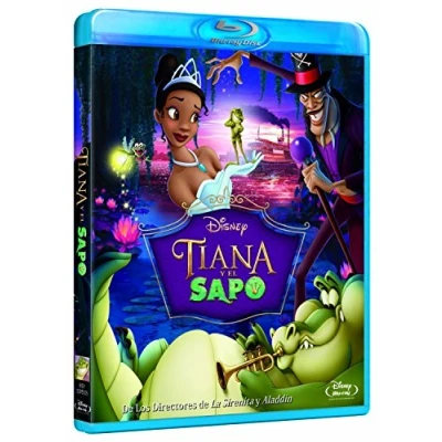 Afbeelding van de prinses en kikker [Blu Ray]