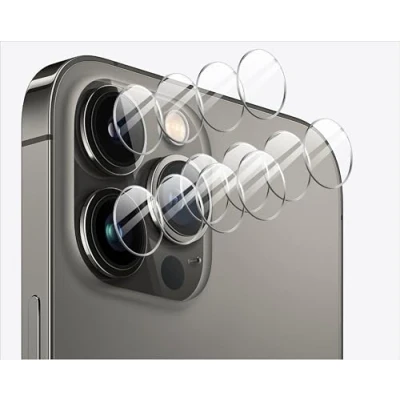 Afbeelding van GIOPUEY [Ultradunne 4 pack cameralensbeschermer compatibel met iPhone 16 Pro/16 Pro Max, HD gehard glas camerabeschermer voor Max