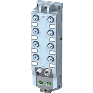 Afbeelding van Siemens simatic et200al digitale ingangsmodule di16 16x 24v dc 8x m12 ip67 6es7141 5ah00 0ba0