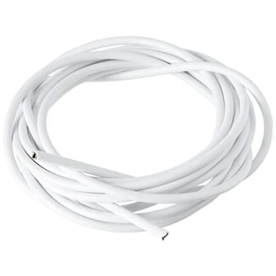 Afbeelding van Merriway BH03876 Gordijndraad met kunststof coating, 2 haken en ogen, 300 cm