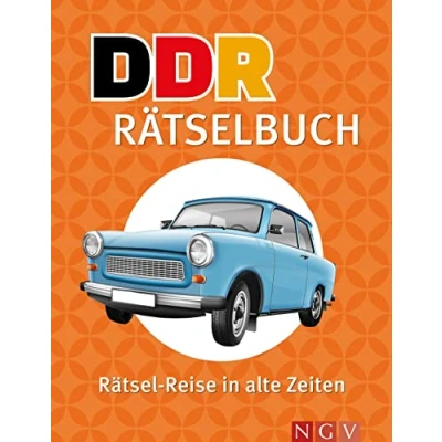 Afbeelding van DDR Rätselbuch Rätsel Reise in alte Zeiten: Rätseln, erinnern, Spaß haben. Die Geschenkidee für Ostalgiker