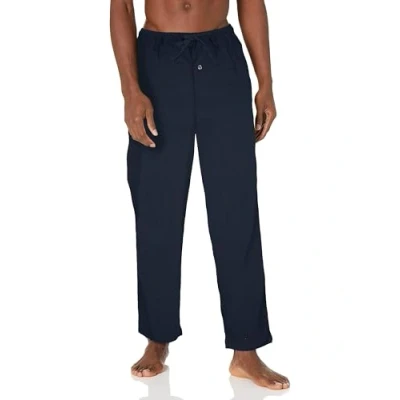 Afbeelding van Amazon Essentials Men&#039;s Flanellen pyjamabroek (verkrijgbaar in grote en lange maten), Marineblauw, S