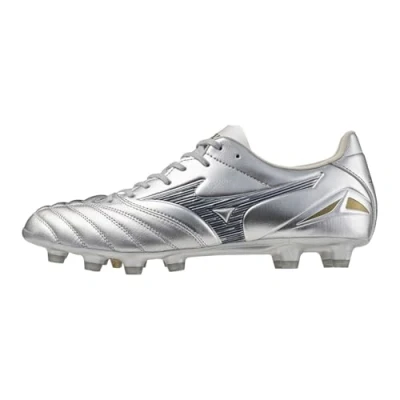 Afbeelding van Mizuno Morelia NEO IV PRO Voetbalschoenen met kunststof noppen, Heren, Maat: 42, Galaxy silver/c/cool gray c Schoenen