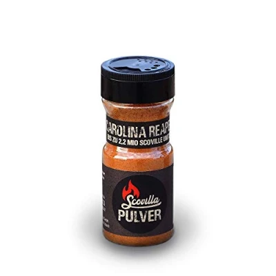 Afbeelding van Scovilla s Carolina Reaper, chilippoeder in shaker, 50 g