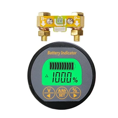Afbeelding van AiLi Voltmeter Ampèremeter Voltage Huidige Meter 80V 350A Caravan Solar Boot