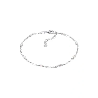 Afbeelding van Elli Dames Armband Filigraan Elegant met Kristallen in 925 Sterling Zilver