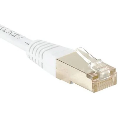 Afbeelding van Netwerkkabel RJ45 CAT 6 S/FTP wit 0.5 M