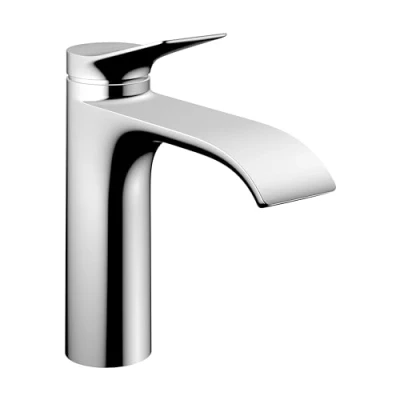 Afbeelding van Wastafelmengkraan HansGrohe Vivenis Eengreeps 110 CoolStart Met Trekwaste Chroom