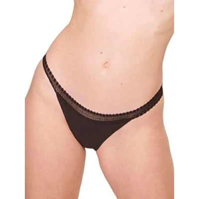 Afbeelding van Sloggi dames Zero Feel Tanga Ex invisible S Zwart