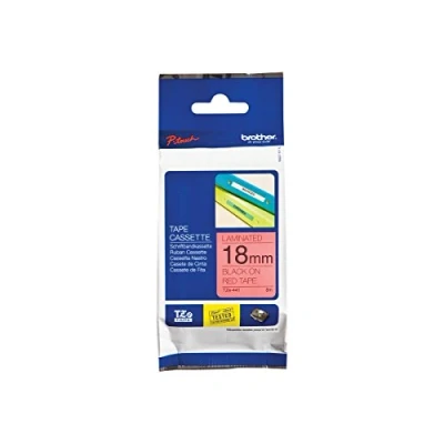 Afbeelding van BROTHER 1668365 Originele P touch tape TZe 441 18mm (compatibel o.a. met 1830VP, D400/VP, D450, D600/VP, P700, 2430) 18 mm, zwart op rood