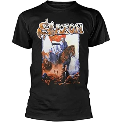 Afbeelding van Saxon Crusader Black T Shirt L