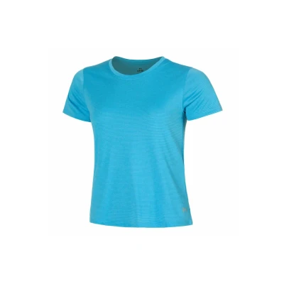 Afbeelding van Under Armour LAUF Launch Shortsleeve Tshirt print, Dames, Maat: Large, blue ether