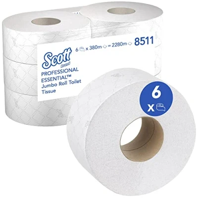 Afbeelding van Scott toiletpapier Performance Maxi Jumbo, 2 laags, 380 meter, pak van