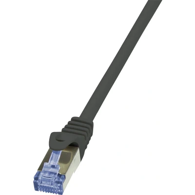 Afbeelding van LogiLink 10m Cat.6A 10G S/FTP Cat6a (S STP) Zwart netwerkkabel