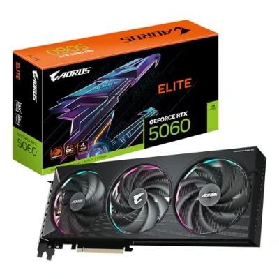 Afbeelding van VGA Gigabyte GeForce RTX 5060 AORUS ELITE 8GB