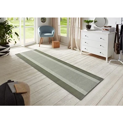 Afbeelding van Loper Heritage 80x400cm Groen 123vloerkleed.nl is de online webshop voor vloerkleden en woonaccessoires.