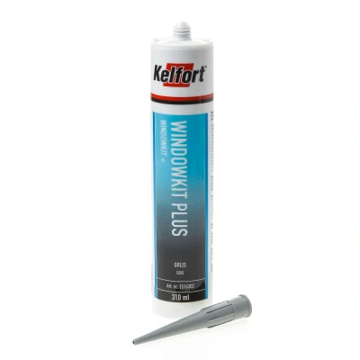 Afbeelding van Kelfort Beglazingskit 310ML Grijs