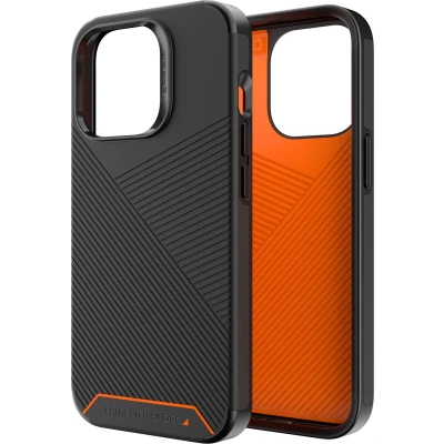 Afbeelding van Apple iPhone 13 Pro Max Hoesje Kunststof Gear4 Hardcase/Backcover Zwart Telefoonhoesje Shockproof/Valbescherming