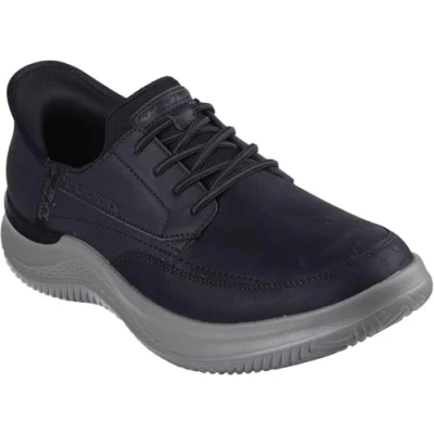 Afbeelding van Skechers USA Men&#039;s Hasting Sneaker, Zwart, 40 EU