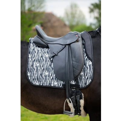Afbeelding van HB Ruitersport Halster Zebra Zwart/Wit