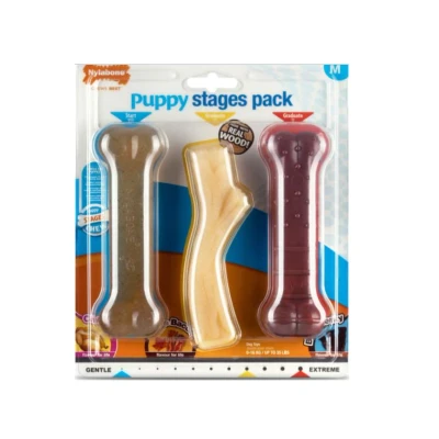 Afbeelding van Nylabone Puppy Stages Pack Medium
