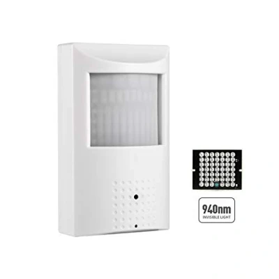 Afbeelding van Revotech 3MP PIR IP PoE Camera, Indoor Security Camera CCTV met Audio, 940nm onzichtbare IR Night Vision, P2P Remote View, Motion Detection, 3,7mm Pinhole Lens (80 FOV) (IPIR P A FHW)