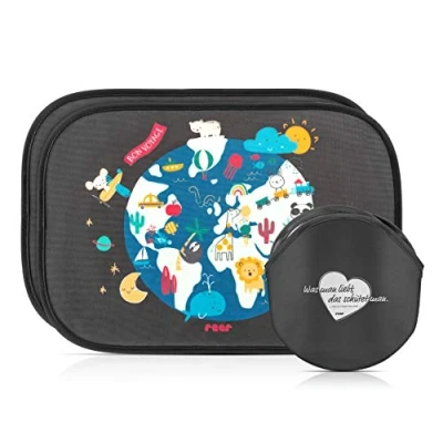 Afbeelding van Reer Zelfklevend Auto Zonnescherm TravelKid 2 Stuks
