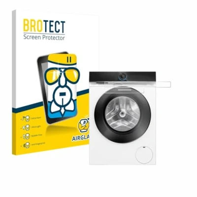 Afbeelding van BROTECT Screenprotector voor Siemens WG56B2041 IQ700 Touchdisplay Folie Beschermfolie Beschermglas transparant