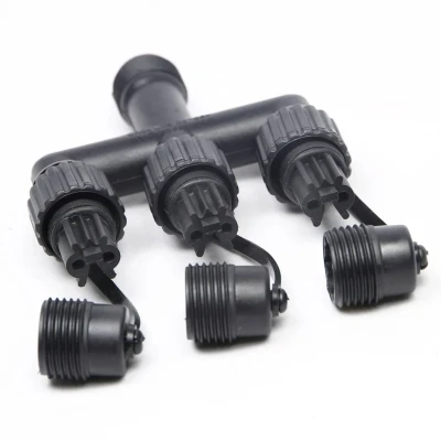 Afbeelding van Star Trading E connector voorStar verlichtingssysteem 24, voor buitenverlichtingssysteem, zwart, IP44