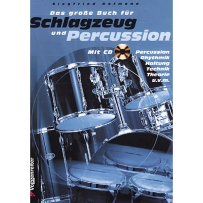 Afbeelding van Das große Buch für Schlagzeug und Percussion. Inkl. CD