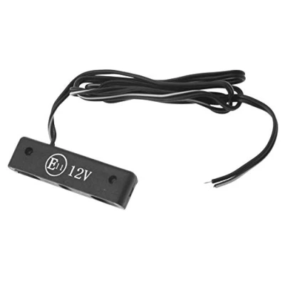 Afbeelding van 3 LED Nummerplaat Staart Tidy Licht Wit 12V voor Auto Voertuig