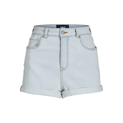 Afbeelding van JJXX Jxhazel MINI Jeansshort lightblue denim, Dames, Maat: Large, Light blue denim