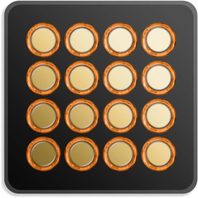 Afbeelding van DJ TechTools Midi Fighter Spectra Gold button controller