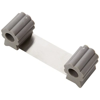 Afbeelding van ABUS Leif 76968 Deurstopper voor willekeurige deuren, klembescherming kinderen en baby&#039;s, 1 stuk, grijs