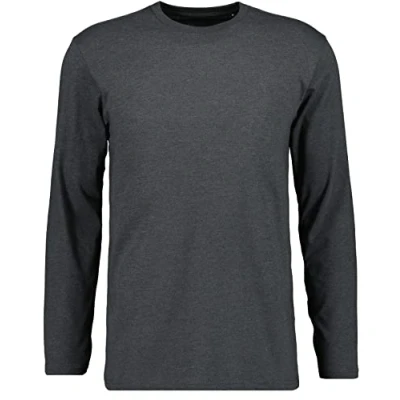 Afbeelding van RAGMAN Regular Fit Longsleeve antraciet, Effen