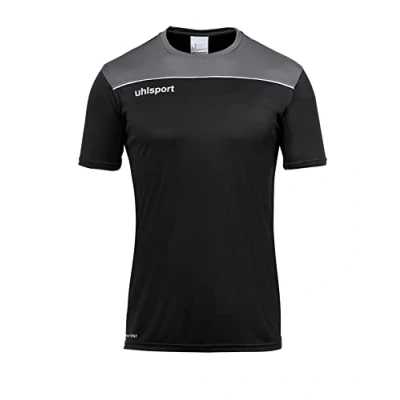 Afbeelding van Uhlsport Offense 23 T Shirt Heren Zwart / Antraciet Wit Maat: XL