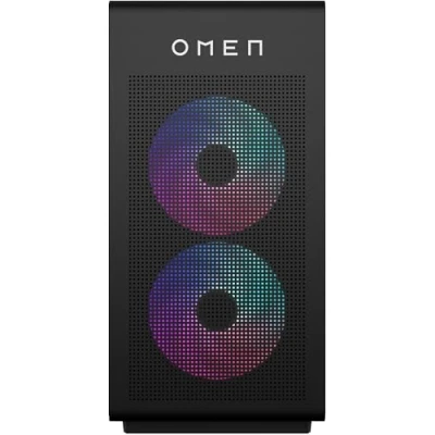 Afbeelding van HP Omen GT16 0273ng 35L Gaming Desktop PC, Intel Core i7 14700F, 32GB DDR5 SDRAM, 1 TB SSD, NVIDIA GeForce RTX 4060 Ti, Tower Windows 11 Home, zwart metaal met glazen afdeklijst