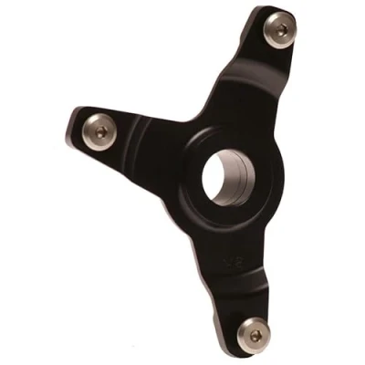 Afbeelding van RFX Pro Series Remschijfbeschermer Adapter Zwart Gas EC250 2021 2024 EC300 2022