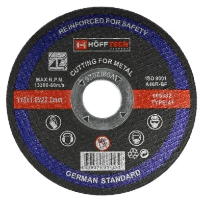 Afbeelding van Hofftech Doorslijpschijf Metaal 115 x 1.0 mm Asgat 22.2